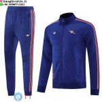 Giacca Set Completo Lunga Zip Arsenal 25-26 Blu Navy Giacca Set Completo Lunga Zip Arsenal 25-26 Blu Navy