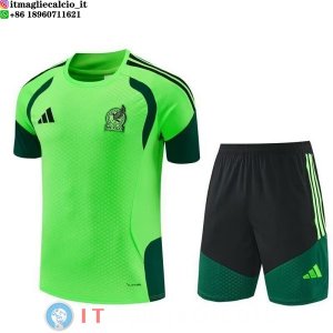Formazione Bambino Set Completo Maglia Messico 2026 Verde