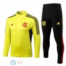 Giacca Bambino Set Completo Flamengo 2022/2023 Giallo Nero