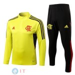 Giacca Bambino Set Completo Flamengo 2022/2023 Giallo Nero Giacca Bambino Set Completo Flamengo 2022/2023 Giallo Nero
