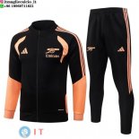 Giacca Full Zip e Pantaloni Allenamento Argentina 26-27 Nero Arancione Giacca Full Zip e Pantaloni Allenamento Argentina 26-27 Nero Arancione