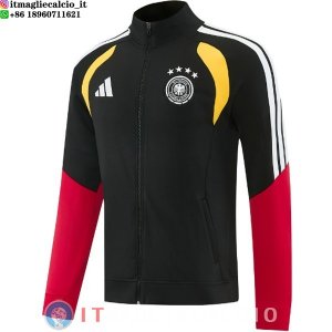 Giacca Full Zip Allenamento Germania 2026 Nero I Rosso Giallo
