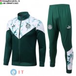 Giacca Bambino Set Completo Palmeiras 22-23 Verde Bianco