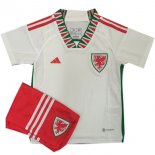 Maglia Bambino Galles Seconda Coppa del Mondo 2022