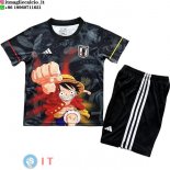 Maglia Bambino Giappone Speciale 2026 Nero Arancione