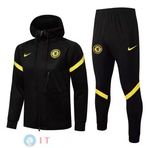 Giacca Set Completo Chelsea 21-22 Nero Giallo