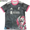 Thailandia Maglia Liverpool Speciale 2025/2026 Nero Rosa