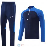 Felpa Da Allenamento Set Completo Nike 22-23 I Blu