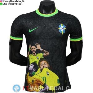 Maglia Giocatori Brasile Speciale 2026 Nero Giallo Verde