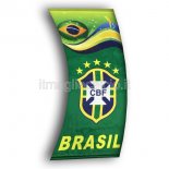 Calcio Bandiera Brasile Verde