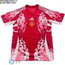 Thailandia Maglia Manchester United Speciale 2025/2026 Rosso Rosa