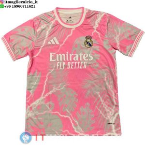 Thailandia Maglia Real Madrid Speciale 2025/2026 Rosa IIII Bianco