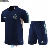 Formazione Bambino Set Completo Maglia Ajax 2023/2024 Blu Navy I Rosa