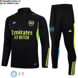 Felpa Da Allenamento Set Completo Arsenal 2023/2024 Giallo I Nero