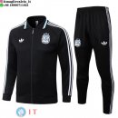 Giacca Full Zip e Pantaloni Allenamento Bambino Argentina 2026 Nero
