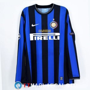 Retro Maglia Inter Milan Prima 2009/2010 ML