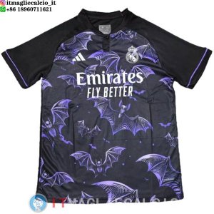 Thailandia Maglia Real Madrid Speciale 2025/2026 Nero Purpureo