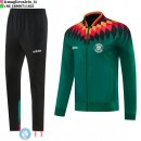 Giacca Full Zip e Pantaloni Allenamento Germania 2026 Verde Navy Nero