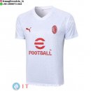 Formazione Maglia AC Milan 2023/2024 Bianco Rosso