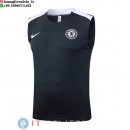 Senza Maniche Maglia Chelsea 2025/2026 Grigio Navy Bianco