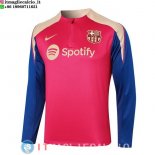 Felpa Da Allenamento Barcellona 23-24 Rosa Blu