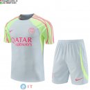 Formazione Bambino Set Completo Maglia PSG 2023/2024 Grigio Verde