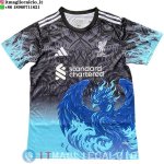 Thailandia Maglia Liverpool Speciale 2025/2026 Blu Nero Thailandia Maglia Liverpool Speciale 2025/2026 Blu Nero
