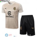 Formazione Set Completo Maglia AC Milan 2025/2026 Giallo Nero