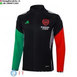 Giacca Lunga Zip Arsenal 25-26 Nero Verde Rosso Giacca Lunga Zip Arsenal 25-26 Nero Verde Rosso