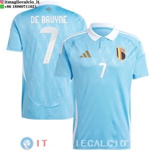 Thailandia Maglia Belgio Seconda 2024 De Bruyne#7