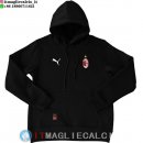 Giacca Felpa Cappuccio AC Milan 25-26 Nero