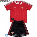 Maglia Set Completo Uomo Manchester United Speciale 2025/2026 Rosso Nero