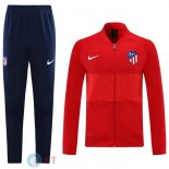 Giacca Set Completo Atletico Madrid 21-22 Nero Rosso