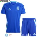 Maglia Argentina Set Completo Uomo Seconda 2024 Maglia Argentina Set Completo Uomo Seconda 2024