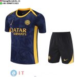 Formazione Set Completo Maglia Inter Milan 2025/2026 Blu Giallo