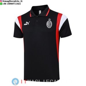 POLO Maglia AC Milan 2023/2024 Rosso Bianco