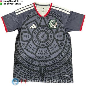 Thailandia Maglia Messico Speciale 2026 Nero Grigio