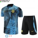 Formazione Set Completo Maglia Inter Milan 2023/2024 Blu II Nero