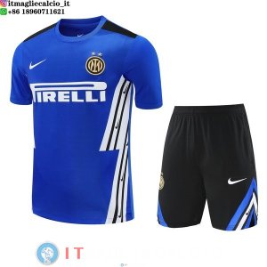 Formazione Set Completo Maglia Inter Milan 2025/2026 Blu Nero Bianco