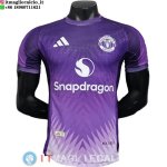 Maglia Manchester United Speciale Giocatori 2025/2026 Purpureo Bianco