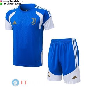 Formazione Set Completo Maglia Juventus 2026/2027 Blu Bianco