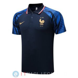 POLO Maglia Francia 2022 Blu Navy