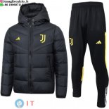 Giacca in Cotone Set Completo Juventus 23-24 Nero