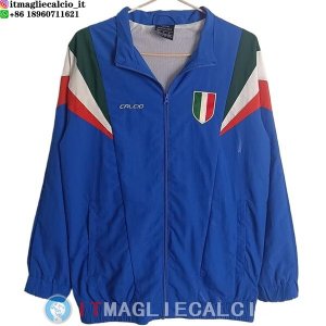 Giacca A Vento Italia 2025 Blu Verde