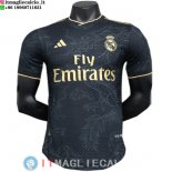 Thailandia Maglia Real Madrid Speciale Giocatori 2023/2024 Nero I Giallo