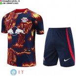 Formazione Set Completo Maglia Leipzig 2023/2024 Rosso Blu