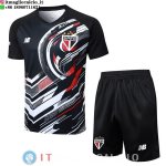 Formazione Set Completo Maglia São Paulo 2025/2026 Nero Rosso Formazione Set Completo Maglia São Paulo 2025/2026 Nero Rosso