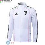 Giacca Lunga Zip Juventus 2025/2026 Bianco I Rosa
