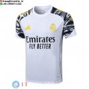 Formazione Maglia Real Madrid 2025/2026 Bianco Giallo Nero