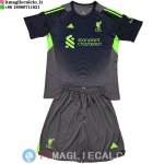 Maglia Set Completo Uomo Liverpool Portiere 2025/2026 Nero